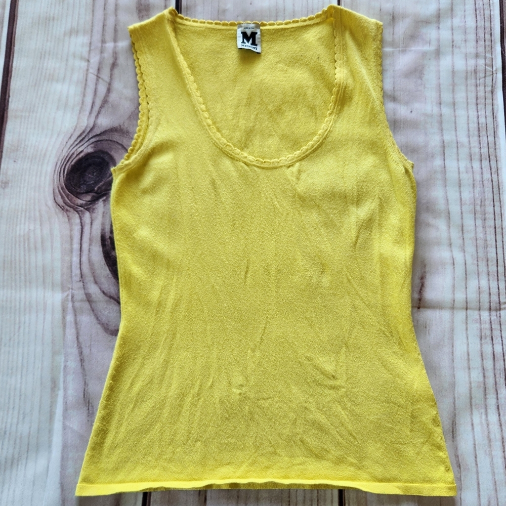 Missoni Yellow Tank Top